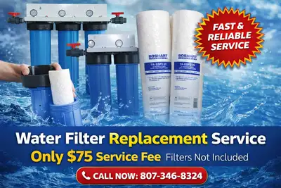 Water Filter Change out Service – $75 Fast & Reliable, View more