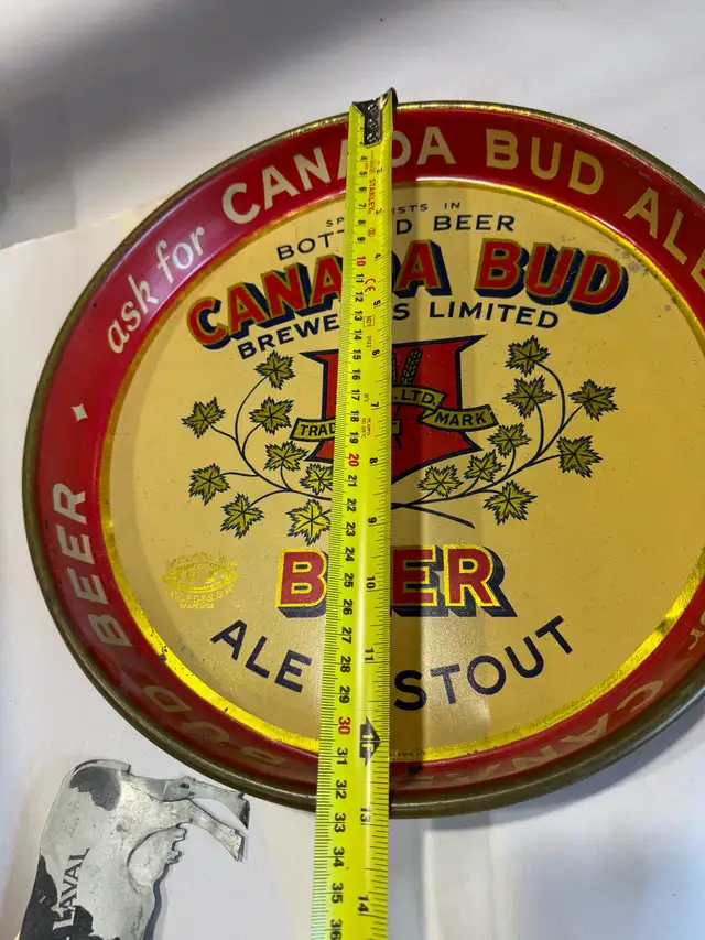early Canadian Bud tray  in Arts & Collectibles in Edmonton - Image 11