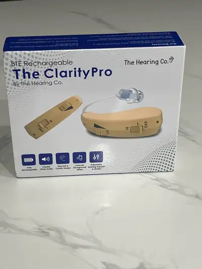 The ClarityPro Hearing Aid, View more
