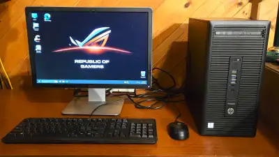 WINDOWS 11 PRO GAMING COMPUTER, CPU I5-6500, 3.2 GHZ, 16 GB DDR4, View more