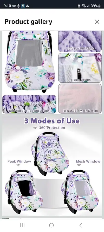 car seat cover, View more