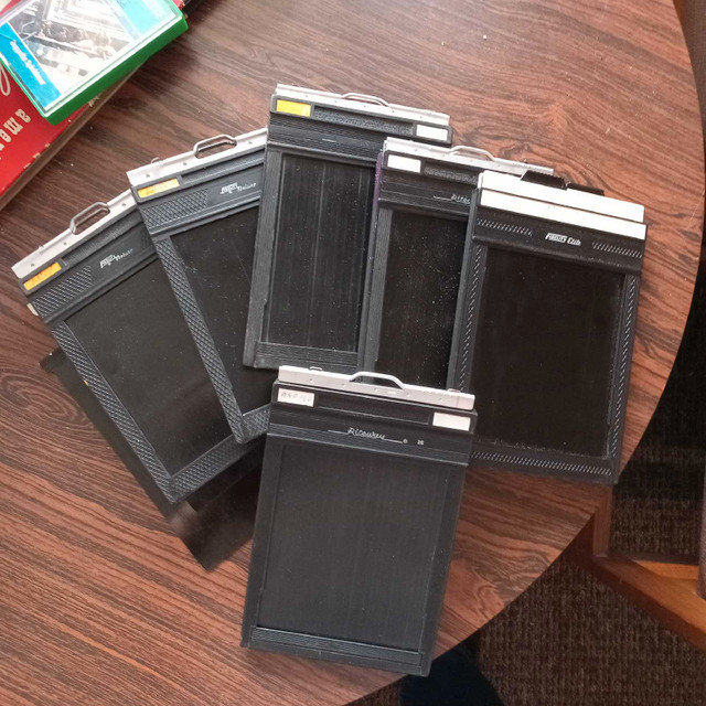 $8 each, 4x5" film holders, 14 available,  can ship in Cameras & Camcorders in Edmonton - Image 4