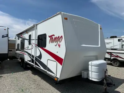 This very clean and well maintained hard sided trailer is half-ton towable. 2nd owners having owned...