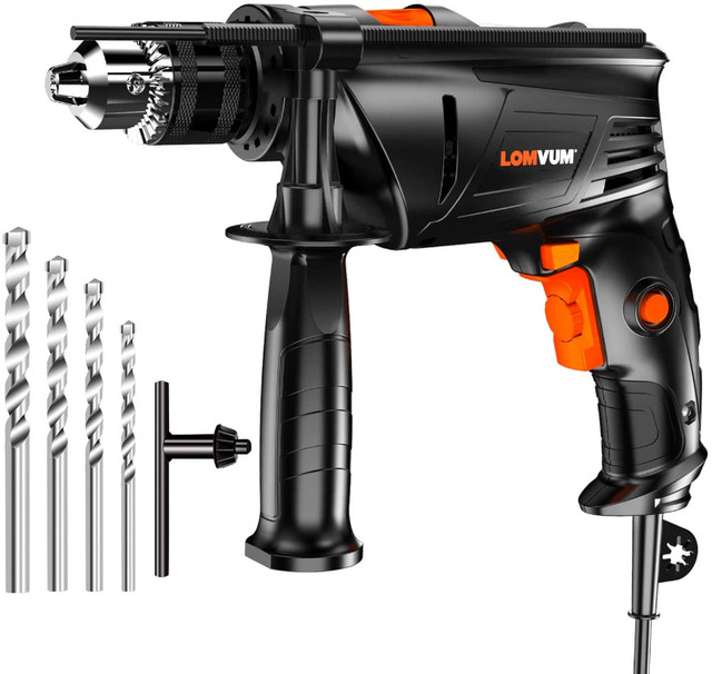 Hammer/Impact Drill, LOMVUM 1/2 In. in Power Tools in Burnaby/New Westminster