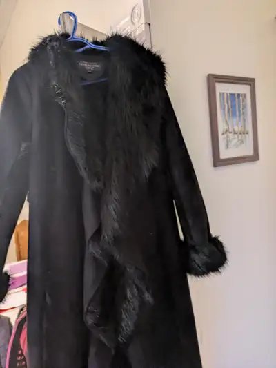 Women's Winter Coat Formal Black, View more