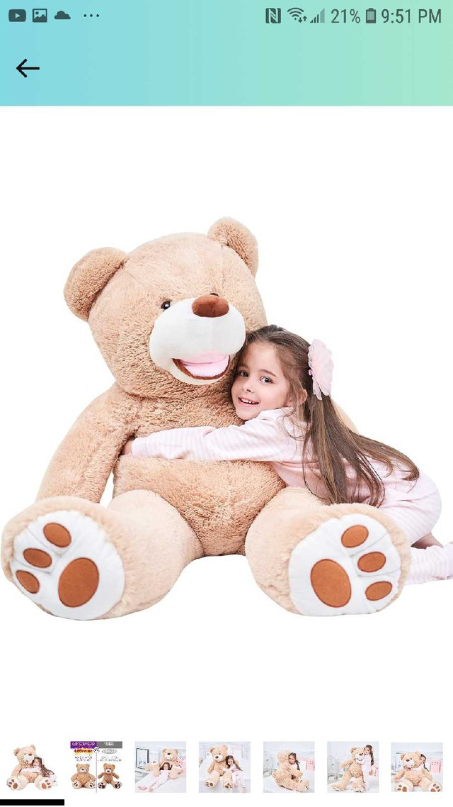 Giant 39 inch teddy bear  in Toys & Games in Hamilton - Image 4