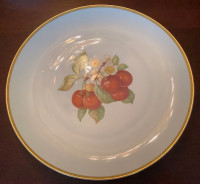 Vintage Hutschenreuter serving plate with cherry motif