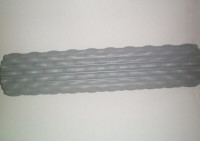 PurAthletics 24 Inch Ultra Wave Textured Foam Roller