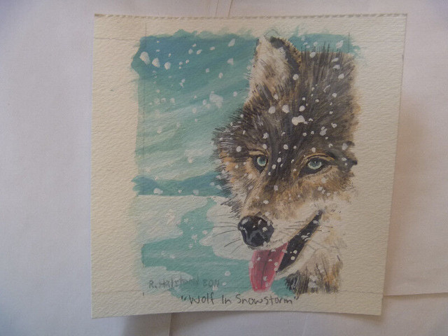 More Timber Wolf ORIGINAL ART - various sizes in Arts & Collectibles in Winnipeg