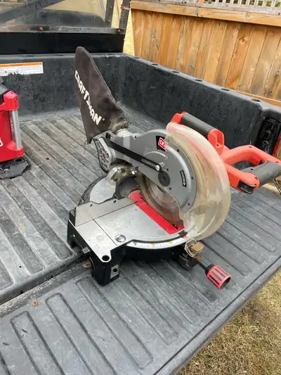 Chop saw 10 inch 25$