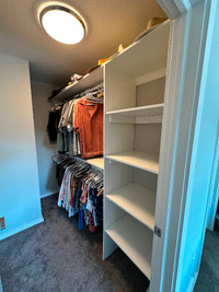Custom cabinets and closets and bookshelf’s!