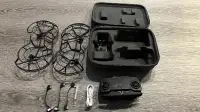 DJI Mavic mini controller, case, wires, propellers