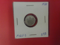 1920 Canada 5¢ Silver Coin