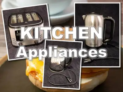 KITCHEN APPLIANCES - Toaster, kettles - Enhance your counter!, View more