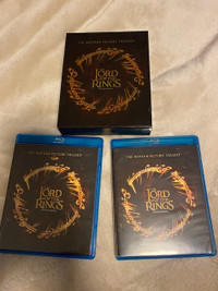 The Lord of the Rings Trilogy (Theatrical Version) Blu ray Set