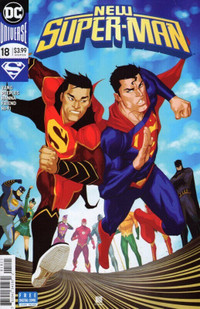 New Super Man #18 DC UNIVERSE Comic Book2017 Peeples Yang VF/NM.