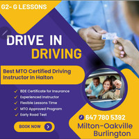 ROAD TEST -MTO CERTIFIED INSTRUCTOR 