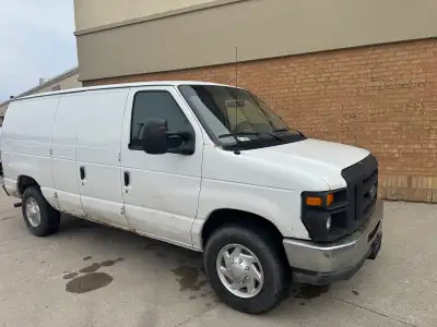 Selling a 2010 Ford E250 with 170,000 kilometers . This vehicle has never been used for heavy work;...