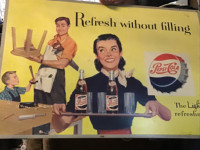 Rare Vintage Pepsi sign
