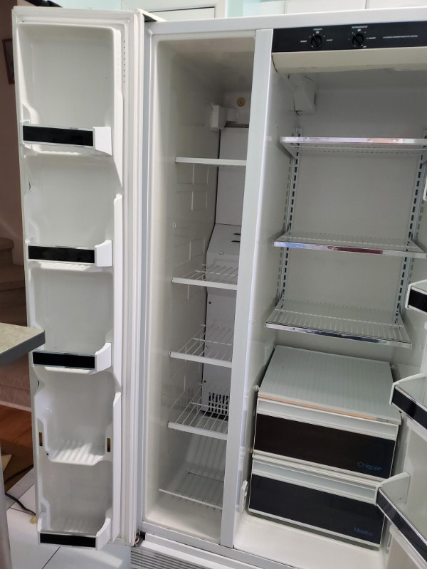 White Side by Side Fridge Refrigerators Markham / York Region Kijiji