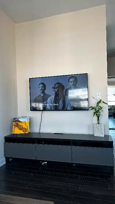 Black-brown IKEA BESTA TV stand / entertainment unit, View more