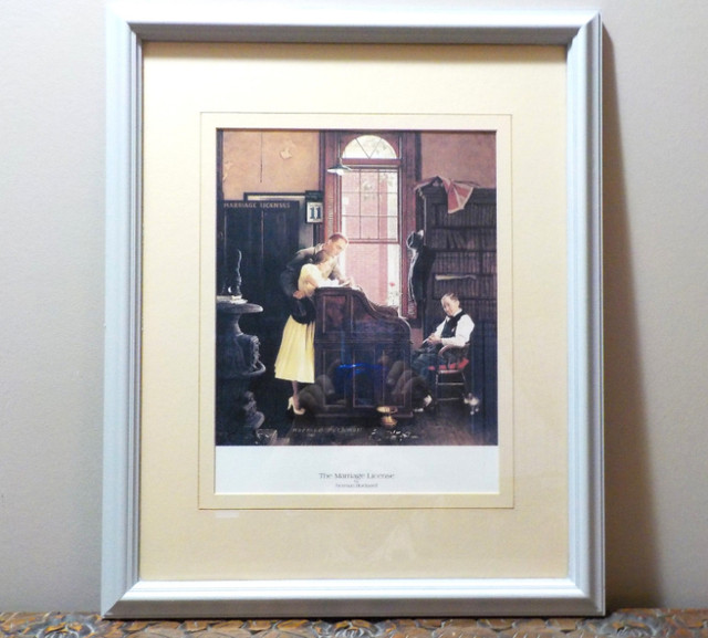 NORMAN ROCKWELL PRINTS / MATTES / FRAMES in Arts & Collectibles in Nanaimo