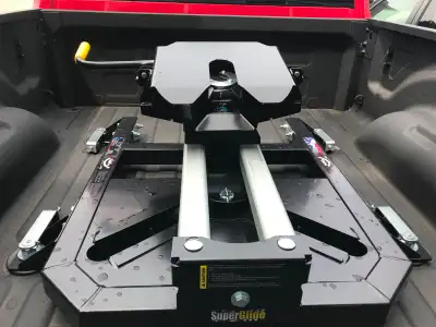 5th Wheel Super Glide hitch for short to full box. Complete with Ram box attachments as well. $1475,...