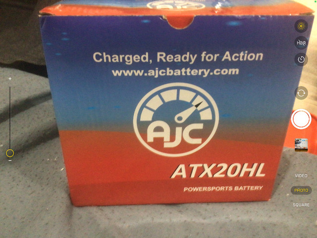Motor cycle battery NEW in Motorcycle Parts & Accessories in Saint John