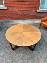 Vintage coffee table made in Denmark Ulferts Fabriker, Tibro
