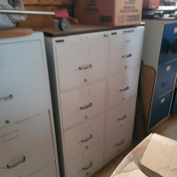 Filing cabinets.  Heavy duty.  Great to store albums