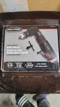Pro point 3/8 in. Right-Angle Air Drill brand new