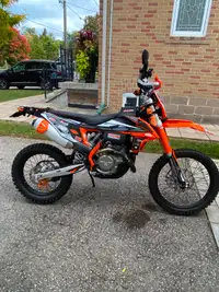 KTM 500 EXC-F '21 -Extensively Upgraded for BDR- 7 hours-250km