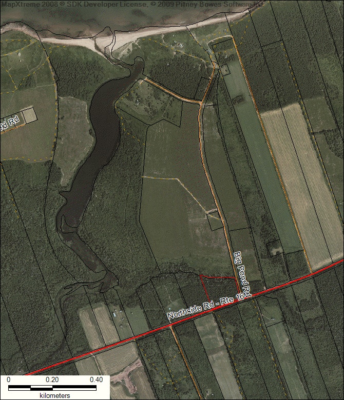 Big Pond building site (4.3 acres). Land for Sale Charlottetown