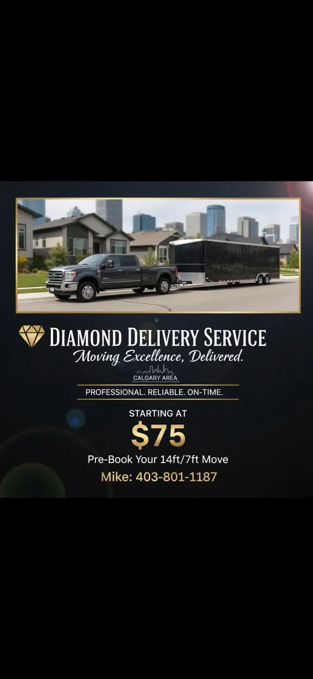 DDS- Delivery call Best Price! Moving/starts $75 403-801-1187 in Moving & Storage in Calgary - Image 3