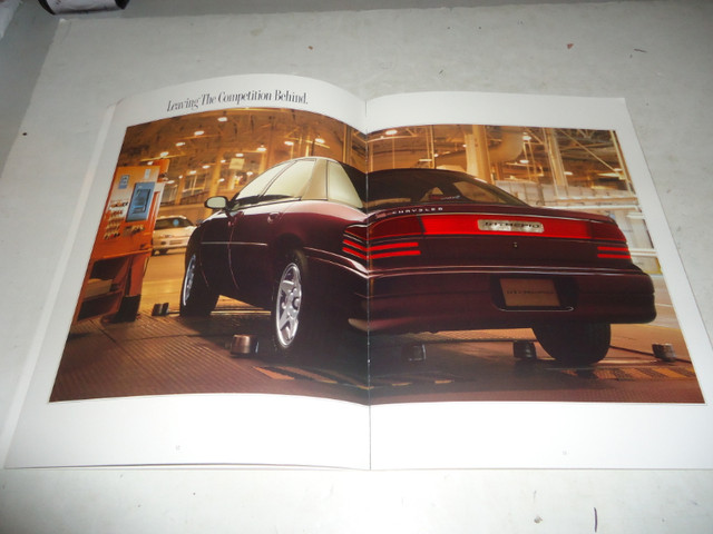 1994 Chrysler Intrepid Dealer Sales Brochure. Can mail in Canada in Arts & Collectibles in Belleville - Image 3