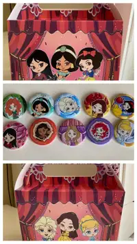 Pack of 10 Disney Princess Birthday Party Treat Boxes