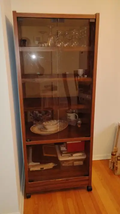Display Cabinet with Glass Doors $10, View more