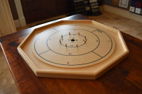 The Gold Standard Traditional Crokinole Board Game Set