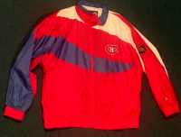 90's NHL Vtg Montreal Canadiens Pro Player Jacket (XL) Hockey