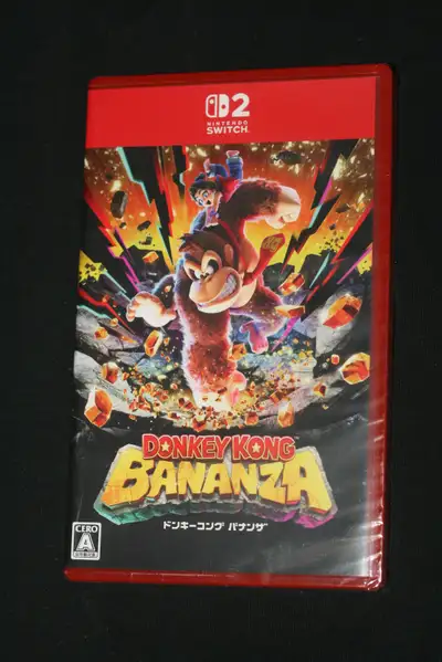 NINTENDO SWITCH DONKEY KONG BANANZA GAME BRAND NEW SEALED, View more