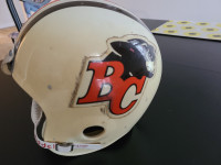 Authentic late 70's/early 80's game helmet BC Lions, Riddell