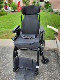 Wheel chair Large & Small sizes Foldable nearly new conditions