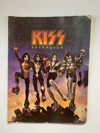 Kiss - Destroyer Music book (c) 1976