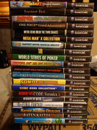 Gamecube games for sale. All CIB