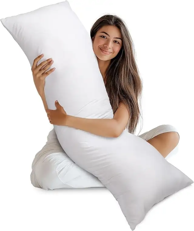Full Body Pillow Insert 18 x 36 Inch Set of 2 Utopia Bedding in Bedding in St. Catharines - Image 2