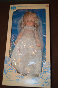 18 pouces inch walking doll bride poupee mariee qui marche