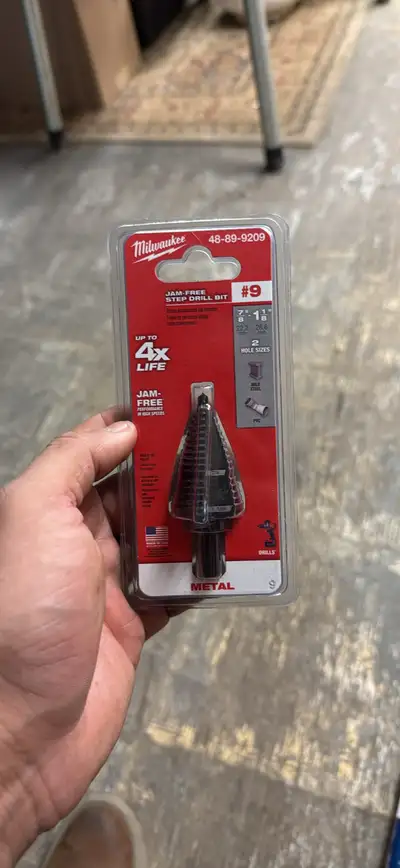 Milwaukee Step Drill Bit, View more