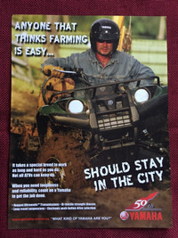 2006 Yamaha ATVs Original Ad