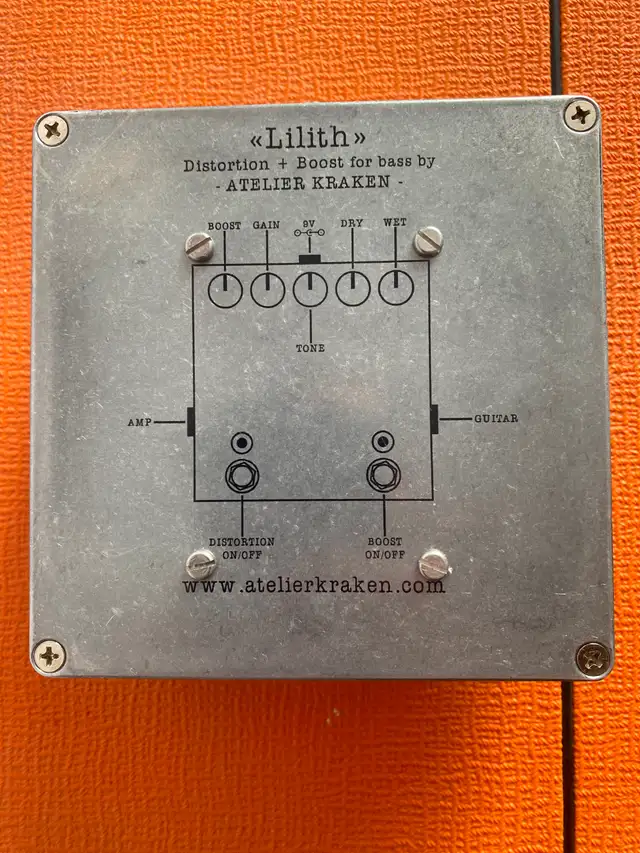 Atelier Kraken Lilith Bass Distortion and Boost in Amps & Pedals in Ottawa - Image 4