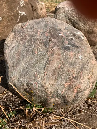 Lots to choose from. Variety of very large landscaping rocks. We are able to load them in your truck...